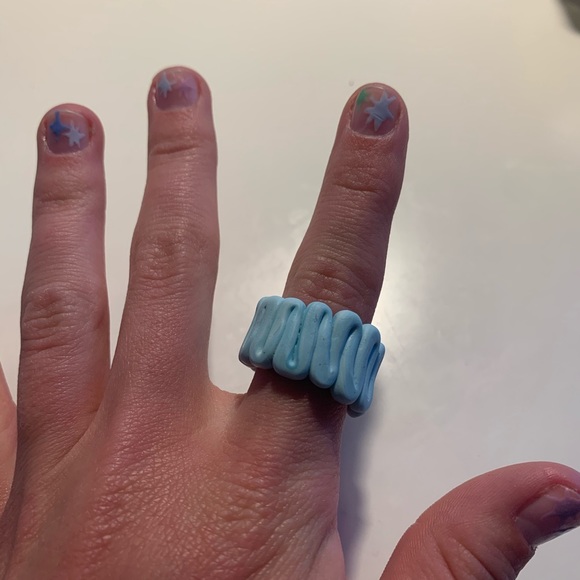 6 handmade polymer clay rings!! - Picture 5 of 7